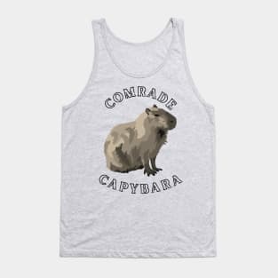 Comrade Capybara Tank Top